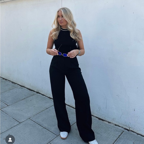 GORGEOUS MANGO NWT Knitted Top w Contrast Details - Picture 10 of 16